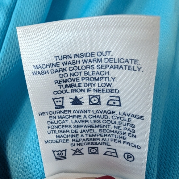 NWOT- Lands' End Ladies Golf/Tennis Shirt- Size Large - Picture 5 of 6